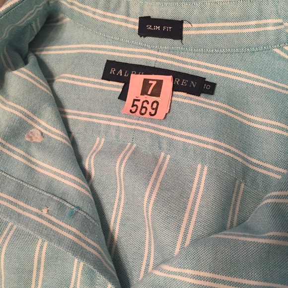 Classic Ralph Lauren Oxford Button Down Slim Fit - Picture 4 of 4